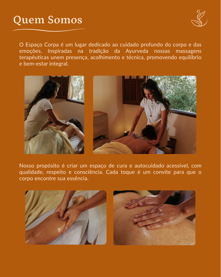 Galeria do projeto Espaço Corpa - Massagem Terapêutica