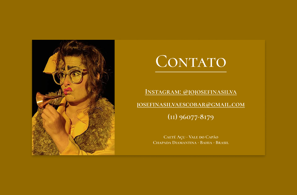Galeria do projeto Josefina Silva Escobar — Dançarina, Artista Circense e Pesquisadora do Movimento