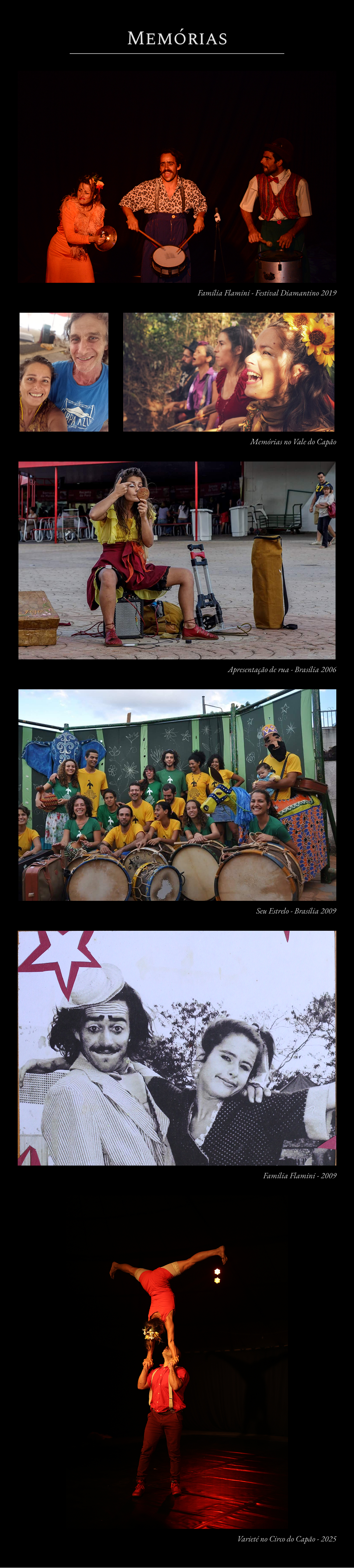 Galeria do projeto Josefina Silva Escobar — Dançarina, Artista Circense e Pesquisadora do Movimento