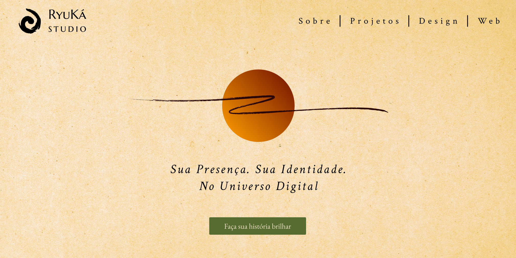 RyuKá Studio - estúdio de design e desenvolvimento web
